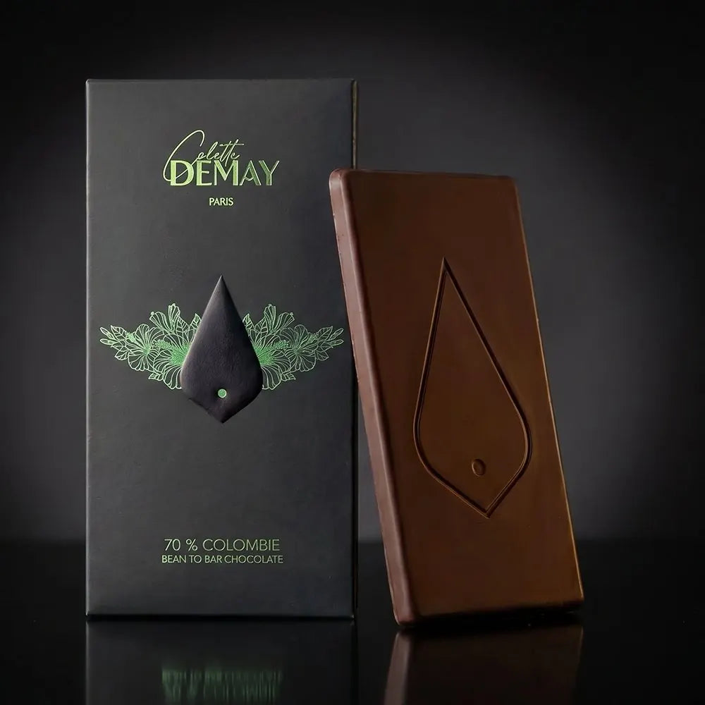 Tablette Bean to Bar Colombie 70 % — Colette Demay