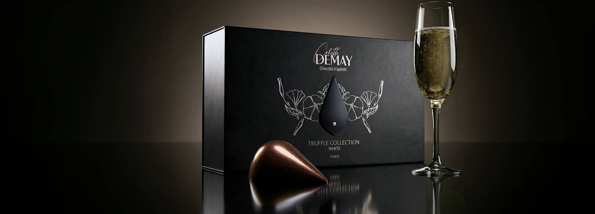 Truffe Blanche du Piémont, accord avec champagne — Colette Demay